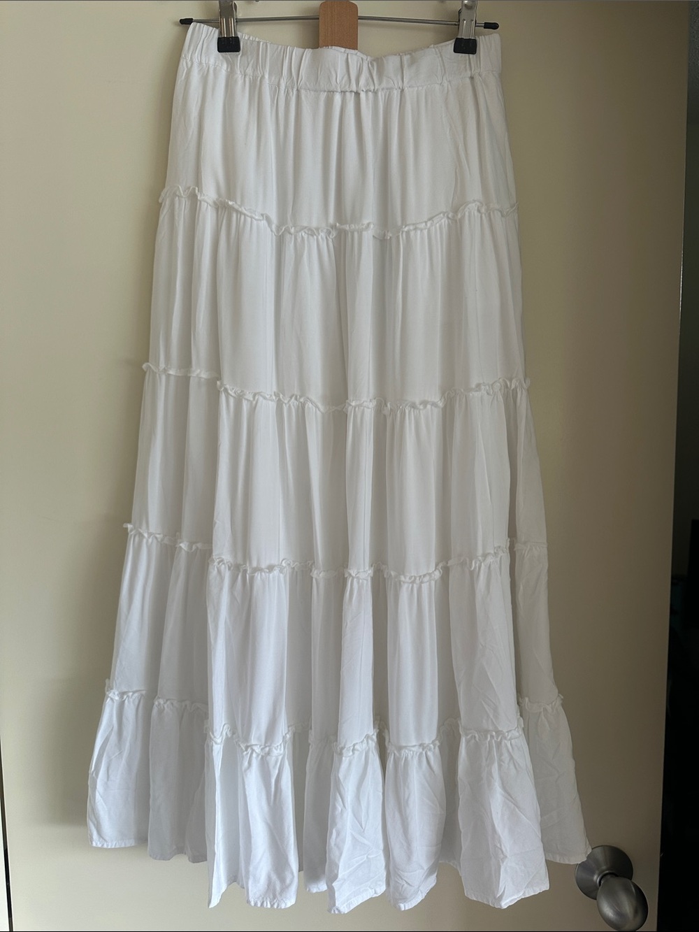 Oak + Fort Tiered Maxi Skirt